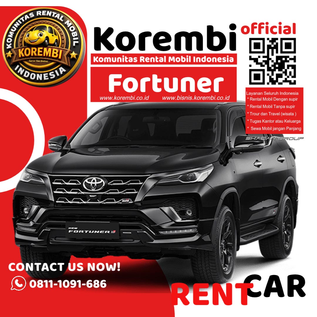 Rental mobil Fortuner