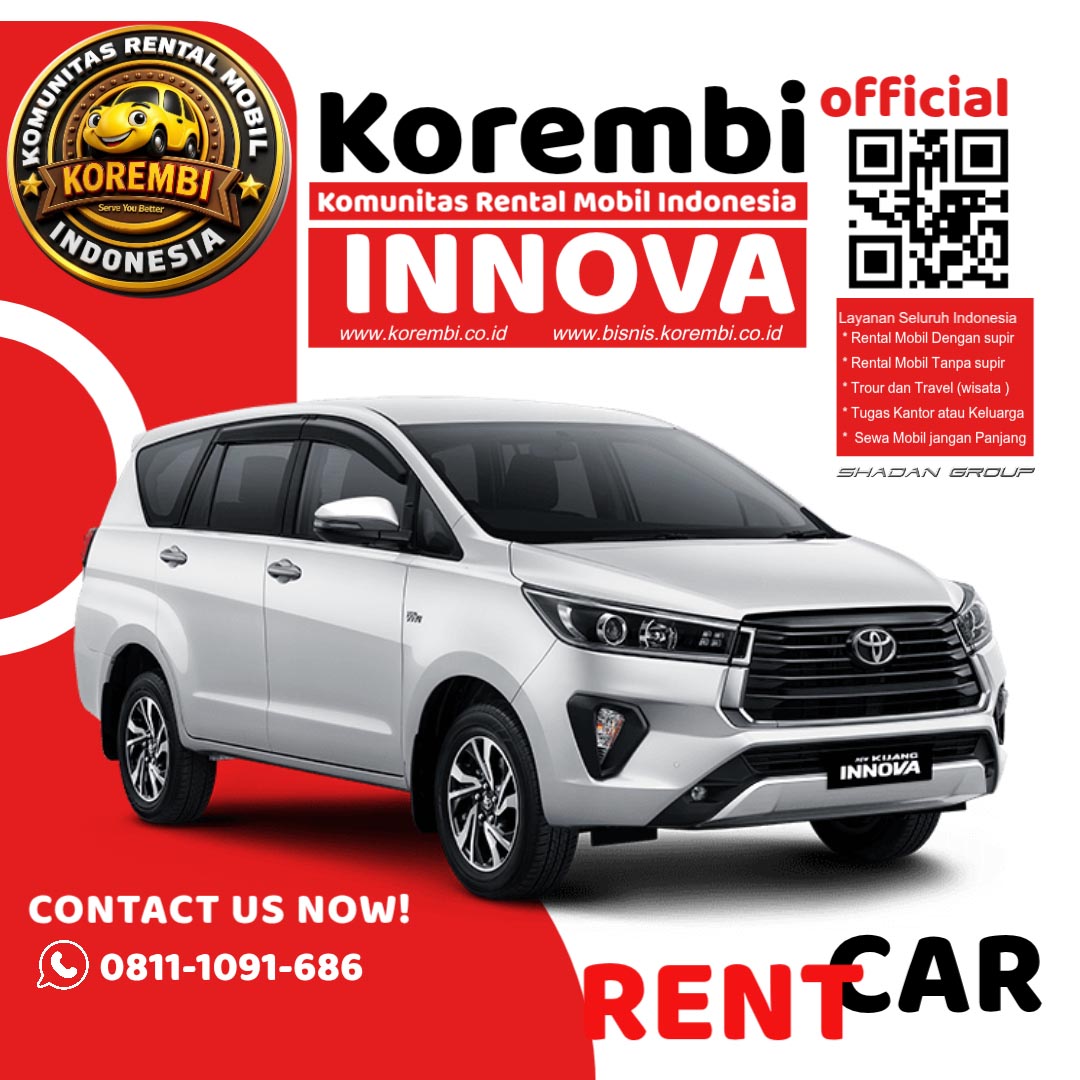 Rental mobil innova